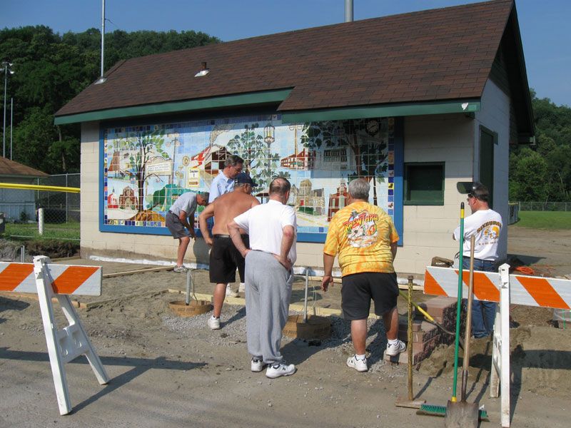 Creation of Mural Garden