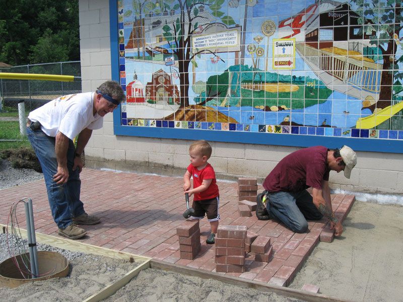 Creation of Mural Garden